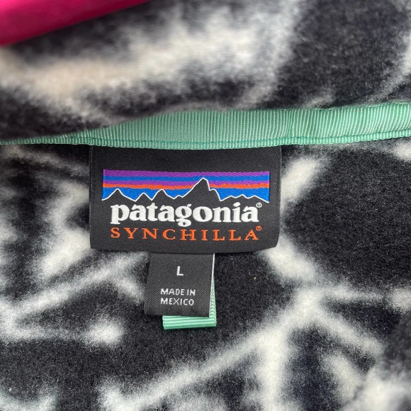 Patagonia Synchilla Snap Button Jacket Women's Large - Picture 4 of 4